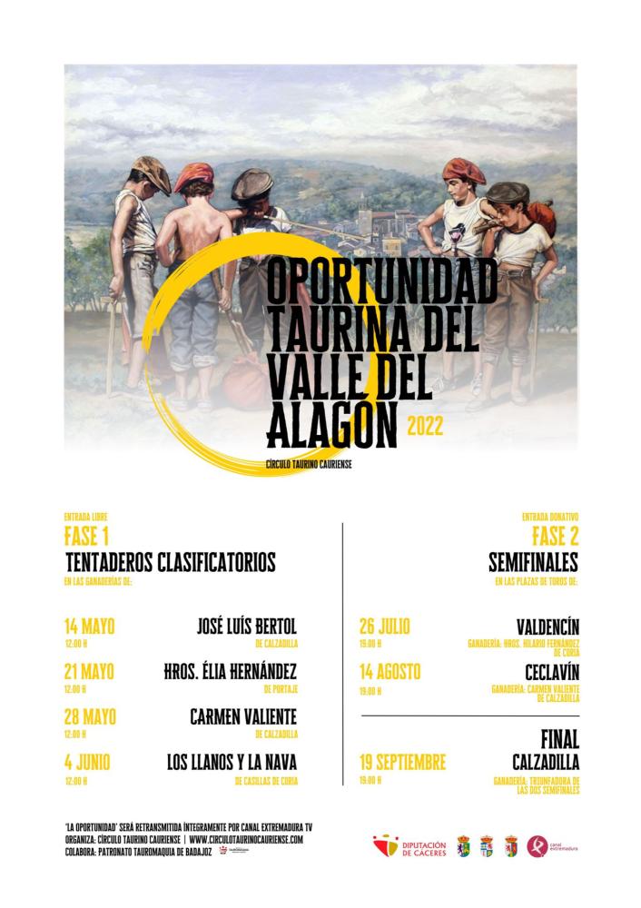 Imagen VALDENCÍN ACOGERÁ LA OPORTUNIDAD TAURINA DEL VALLE DEL ALAGÓN