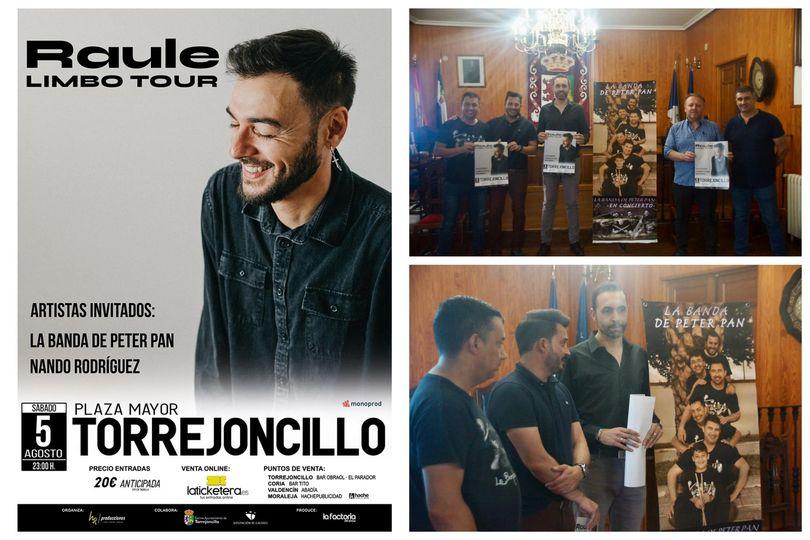 Imagen Raule, concierto de verano en torrejoncillo.