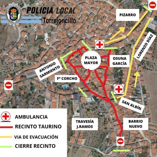 Imagen RESTRICCIONES de TRÁFICO con motivo de las Fiestas de Agosto de Torrejoncillo