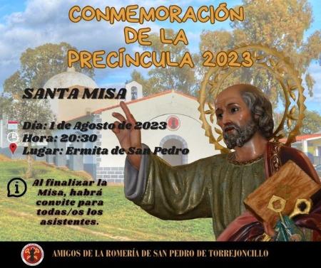 Imagen 1 de Agosto - CONMEMORACIÓN DE LA PRECÍNCULA 2023