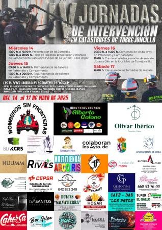 Imagen Del 14 al 17 de Mayo de 2025 - IV JORNADAS DE INTERVENCIÓN EN CATÁSTROFES DE TORREJONCILLO