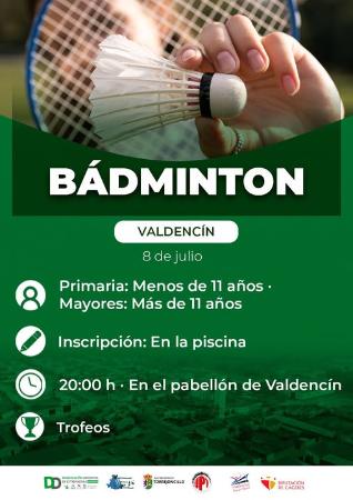 Imagen 8 de Julio - Bádminton en Valdencín