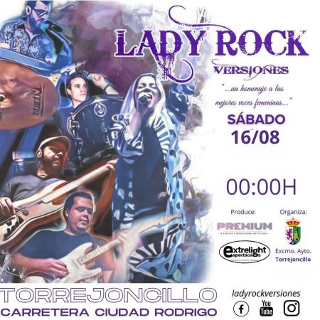Imagen 16 de Agosto - Actuación del grupo Lady Rock