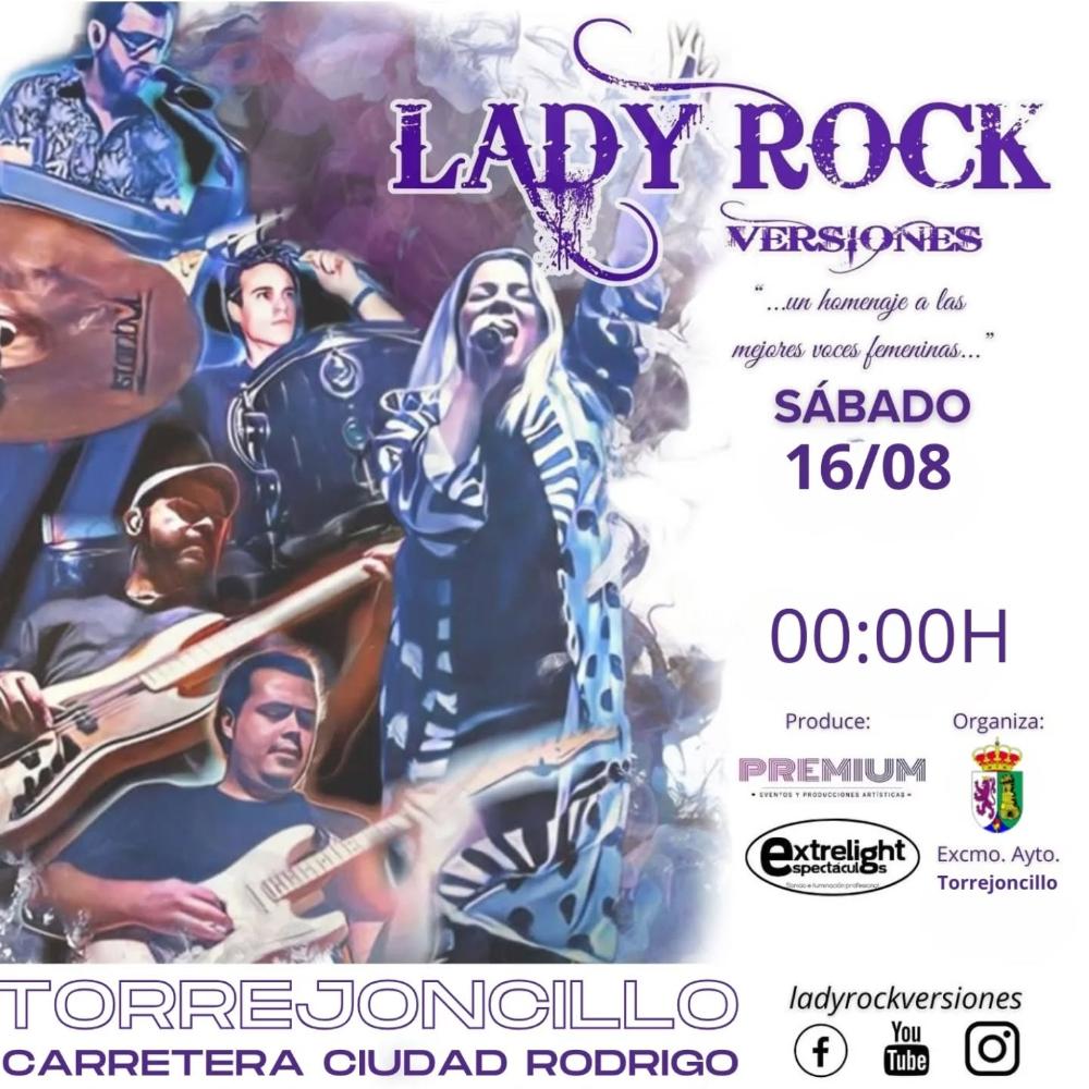 Imagen 16 de Agosto - Actuación del grupo Lady Rock
