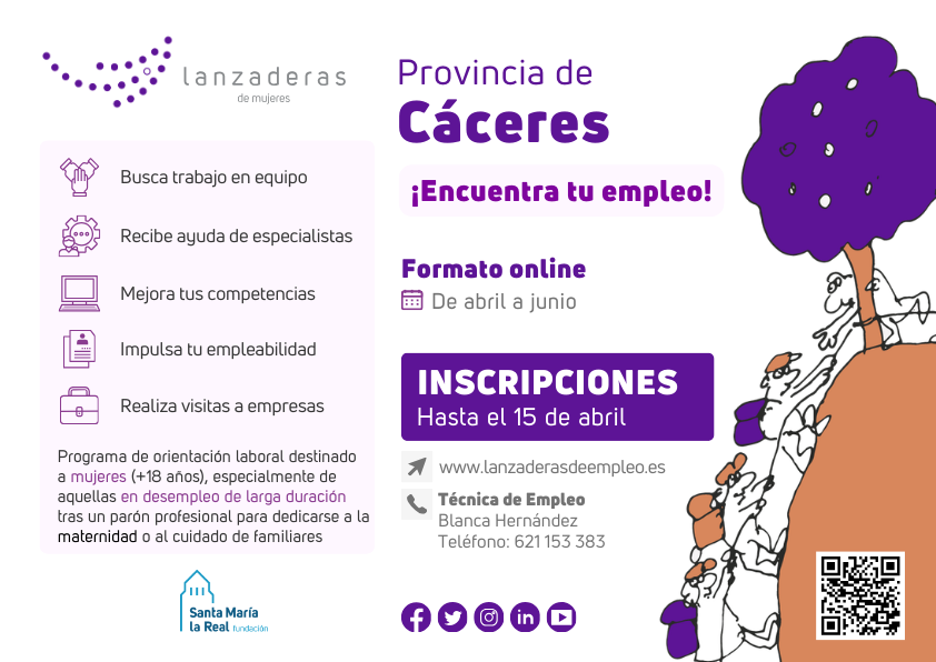 Imagen Inscripciones hasta el 15 de Abril - PROGRAMA “LANZADERAS DE EMPLEO”.