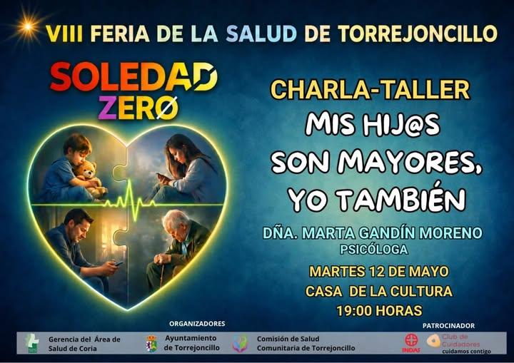 Imagen 15 de Mayo - Charla-Taller-Mis hij@s son mayores, yo también.